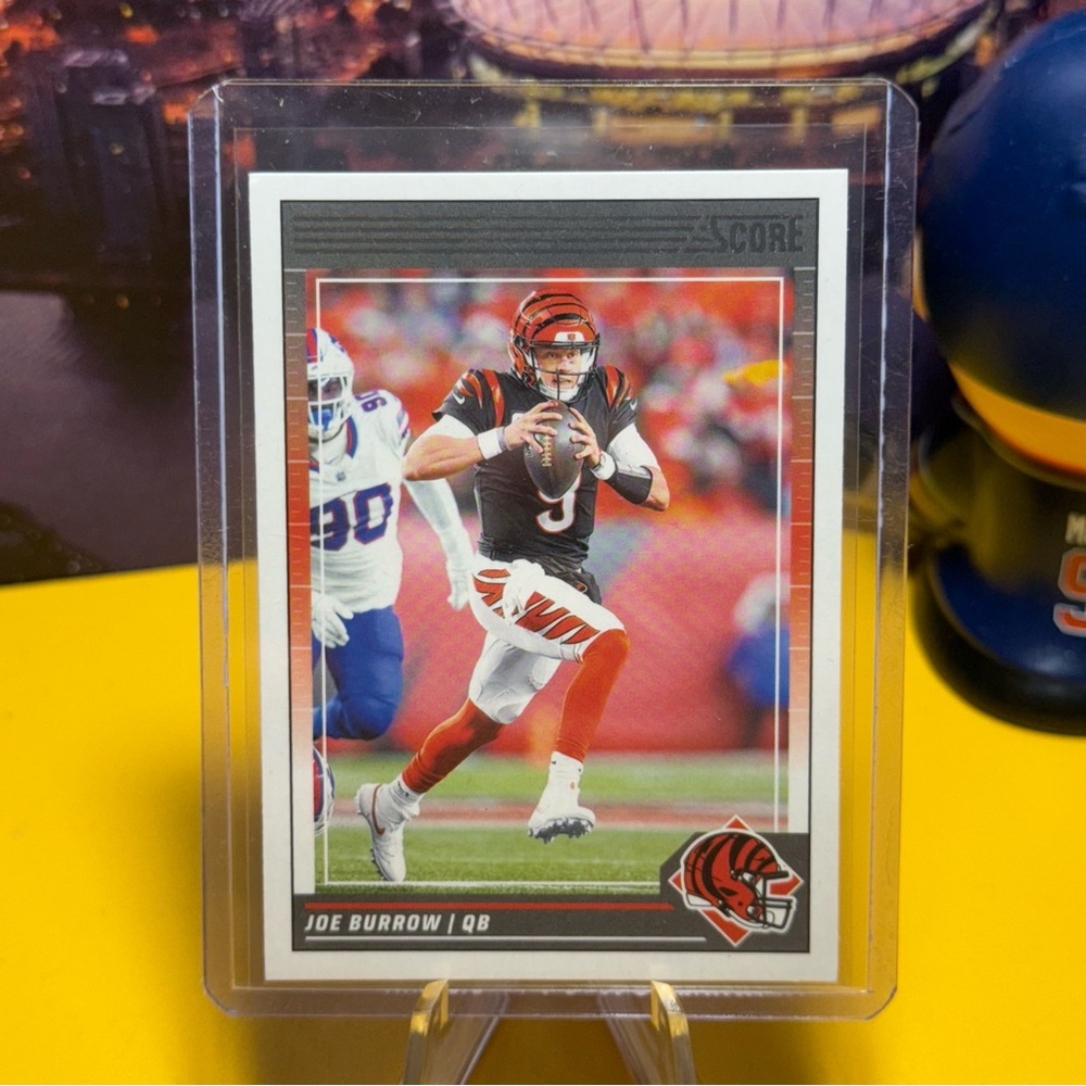 Joe Burrow NFL Football Trading Card Bengals Score